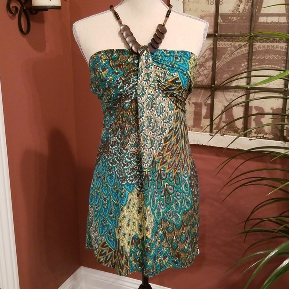 Crown of ❤'s Colorful Wooded Bead Top - Picture 1 of 8